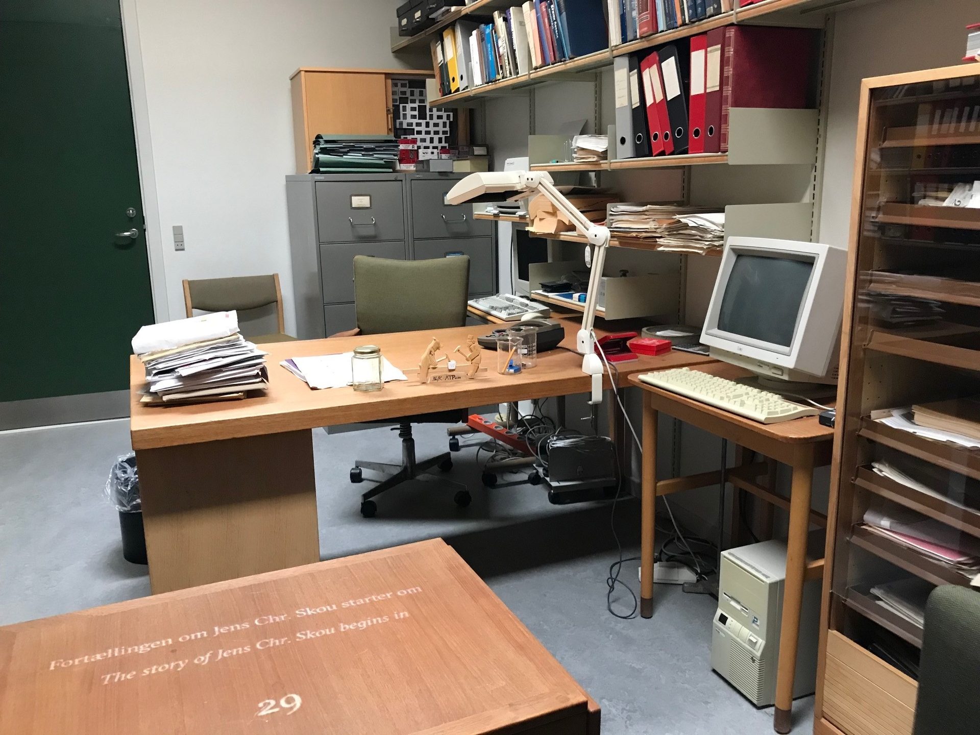 Jens Christian Skou's office, Steno Museet - 03b.jpg